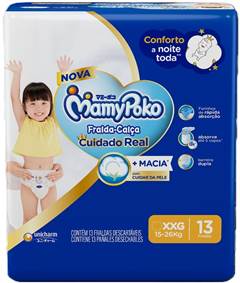 Fralda Calca Mamypoko Regular XXG 13 Unidades