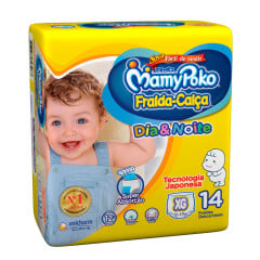 Fralda Calca Dia & Noite Mamypoko Regular XG 14 Unidades