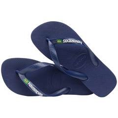 Havaianas Brasil Logo Marinho 45/46