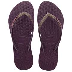 Havaianas Slim Sparkle II Berinjela 33/34