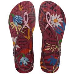 Havaianas Luna Print Vinho De Uva 35/36