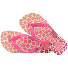 Havaianas Kids Flores Branco/Rosa Flux 27/28