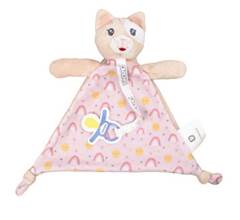 Naninha Com Prendedor Chupeta Feminino Rosa/Gata Unidade