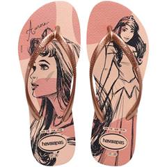 Havaianas Slim Princesas Rosa Ballet/Golden Blush/Rosa 41/42