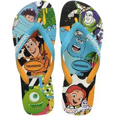 Havaianas Disney Stylish Branco/Azul Tradicional 33/34