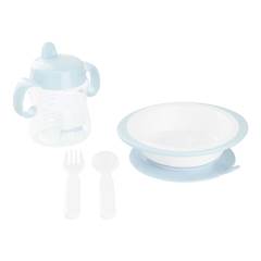 Kit Alimentacao Masculino Azul 4 Pecas