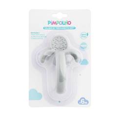 Colher De Treinamento Soft Silicone Cinza Unissex