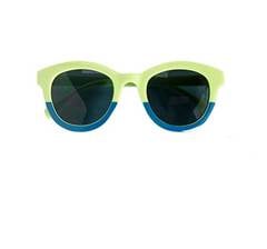 Oculos de Sol Infantil Tam Unico Masc Verde/Marinho