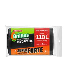 Brilhus saco p/ lixo RL refor 110L 1x6