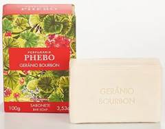 Sabonete Barra Phebo Origens Gerânico Bourbon 100g