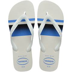 H TOP BASIC BRANCO/BRANCO/AZUL 45/46