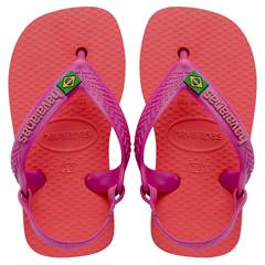 H BABY BRASIL LOGO CORAL/ROSA 22