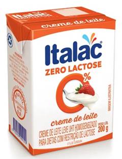 Creme de Leite uht leve zero lactose 200G UN