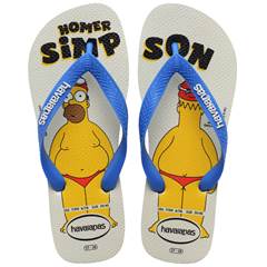 H SIMPSONS BRANCO/AZUL 37/38