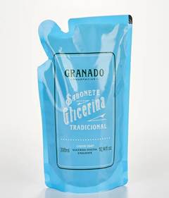 Refil Sabonete Liquido Granado de Glicerina Tradicional 300ml