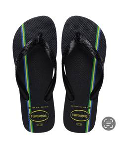 Havaianas Top Brasil Vibes Preto/Preto 35/36