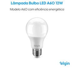 EL LAMPADA BULBO LED 12W BIVOLT 6500K