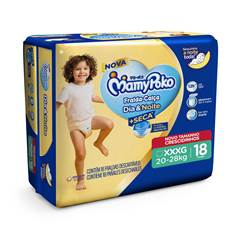 Fralda Calca Dia&Noite Jumbo XXXG com 18 Unidades