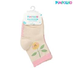 Kit Meia Colorida Feminina Com 3 Pecas Tamanho 21-25 79201