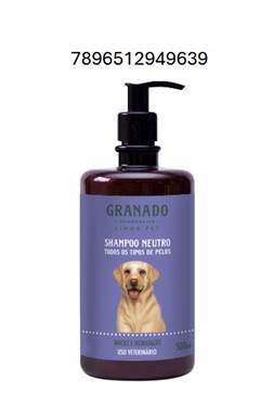 Shampoo Neutro Pet 500ml CX C/06 unds