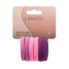 Kit Elastico Cabelo Basic Viole c/06 unds - Pct