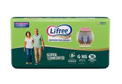 Fralda Calca Geriatrica Super Conforto Jumbo Lifree G/XG 16 Unidades