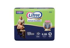 Fralda Calca Geriatrica Extra Absorção Regular Lifree G/XG 09 Unidades