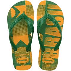 Havianas Top Vai Brasil Amarelo Pop 45/46