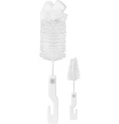 Kit Escova de Mamadeiras com Esponja Unissex Branco - Unidade