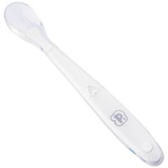 Colher de Silicone Unissex Branca - Unidade