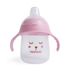 Copo de Treinamento 240ml Urso Feminino Rosa - Unidade