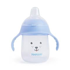 Copo de Treinamento 240ml Cachorro Masculino Azul - Unidade