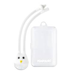 Aspirador Nasal com Estojo Coruja Unissex Branco - 06 unidades