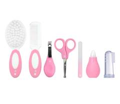 Kit Cuidados para o Bebê 7 Peças Feminino Rosa - Unidade