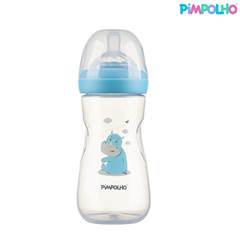 Mamadeira Serena Rinoceronte Azul 330 ml - Unidade