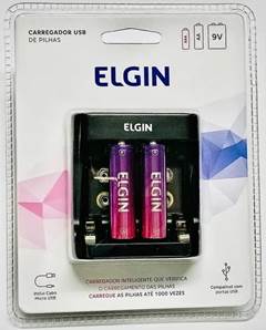 CARREG. DE PILHAS USB COM 2x AA1500mAh - Unidade
