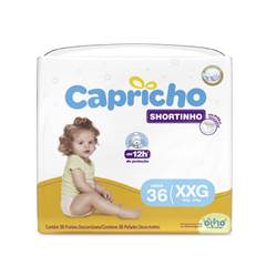 Fralda Capricho Shortinho Hiper XXG 36 Unidades