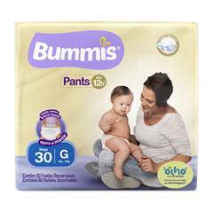 Fralda Bummis Pants Calça Mega G 30 Unidades