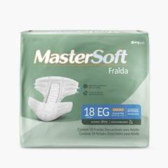 Fralda Mastersoft Jumbo XG 20 Unidades