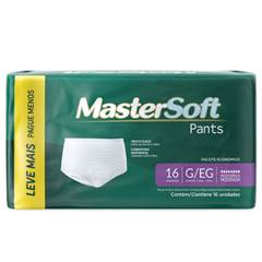 Fralda Mastersoft Pants Econômico G/EG 16 Unidades