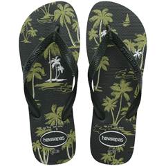 Havaianas Aloha Verde Oliveira/Verde Oliveira/Branco 43/44