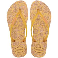 Havaianas Slim Daydream Amarelo Cajá 37/38*