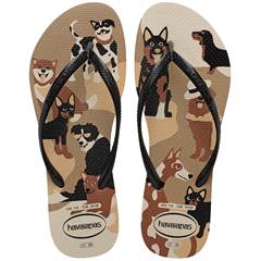Havaianas Slim Pets Cromado/Preto/Vermelho 41/42
