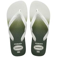 Havaianas Top Basic Branco/Branco/Verde 39/40
