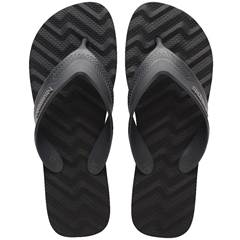 Havaianas Track Waves Preto/Cinza Chumbo 37/38