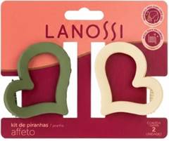 Lanossi Kit Piranha Cabelo Affeto - 02 unidades
