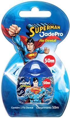 Jade Pró Fio Dental 051 Superman 50 Metros - Unidade