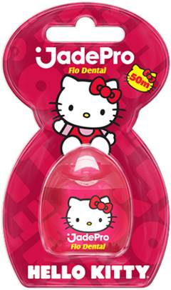 Jade Pró Fio Dental 052 Hello Kitty 50 Metros - Unidade