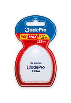 Jade Pró Fio Dental 012 Popmax 125 Metros - Unidade