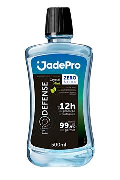 Jade Pró Antissépitico bucal 251 Zero Álcool 500ml Crystal Mint 12h - Unidade